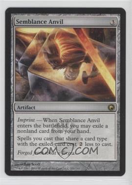 2010 Magic: The Gathering - Scars of Mirrodin - [Base] #201 - Semblance Anvil