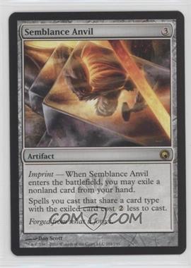 2010 Magic: The Gathering - Scars of Mirrodin - [Base] #201 - Semblance Anvil