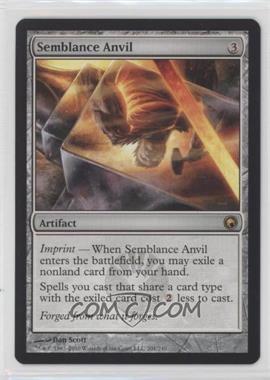 2010 Magic: The Gathering - Scars of Mirrodin - [Base] #201 - Semblance Anvil