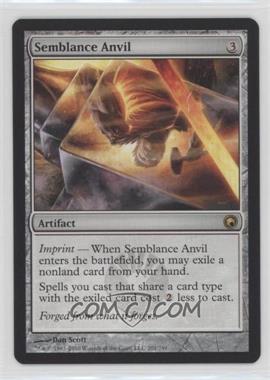 2010 Magic: The Gathering - Scars of Mirrodin - [Base] #201 - Semblance Anvil