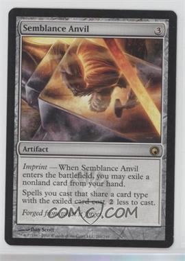 2010 Magic: The Gathering - Scars of Mirrodin - [Base] #201 - Semblance Anvil