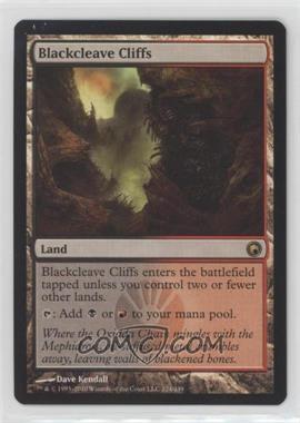 2010 Magic: The Gathering - Scars of Mirrodin - [Base] #224 - Blackcleave Cliffs