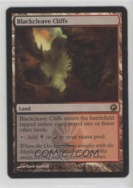 2010 Magic: The Gathering - Scars of Mirrodin - [Base] #224 - Blackcleave Cliffs