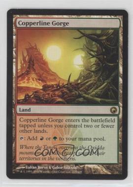 2010 Magic: The Gathering - Scars of Mirrodin - [Base] #225 - Copperline Gorge