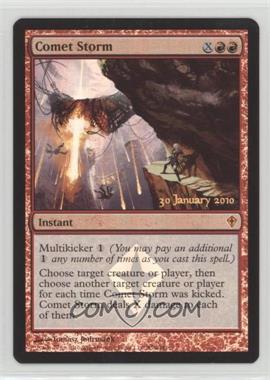 2010 Magic: The Gathering - Worldwake - [Base] - Foil #76 - Comet Storm (Release Date Stamp)