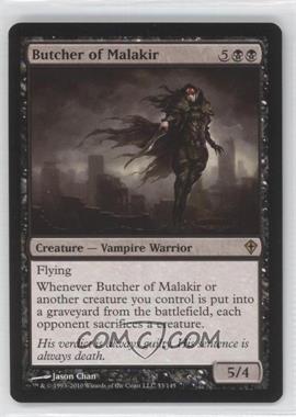 2010 Magic: The Gathering - Worldwake - [Base] #53 - Butcher of Malakir