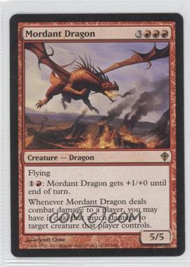 2010 Magic: The Gathering - Worldwake - [Base] #85 - Mordant Dragon