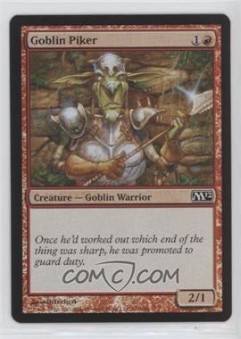 2011 Magic: The Gathering - 2012 Core Set - [Base] - Foil #141 - Goblin Piker