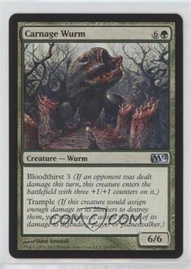 2011 Magic: The Gathering - 2012 Core Set - [Base] #168 - Carnage Wurm