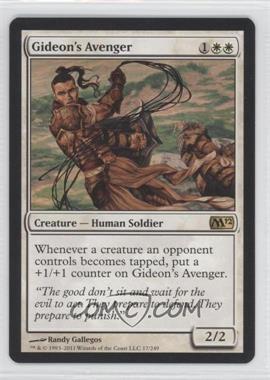 2011 Magic: The Gathering - 2012 Core Set - [Base] #17 - Gideon's Avenger