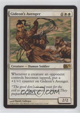 2011 Magic: The Gathering - 2012 Core Set - [Base] #17 - Gideon's Avenger