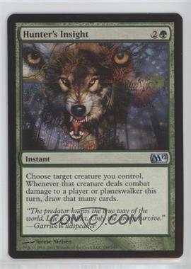 2011 Magic: The Gathering - 2012 Core Set - [Base] #180 - Hunter's Insight