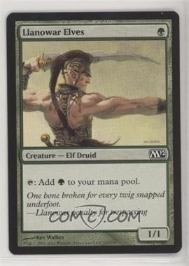 2011 Magic: The Gathering - 2012 Core Set - [Base] #182 - Llanowar Elves