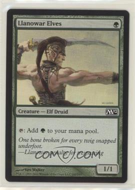 2011 Magic: The Gathering - 2012 Core Set - [Base] #182 - Llanowar Elves