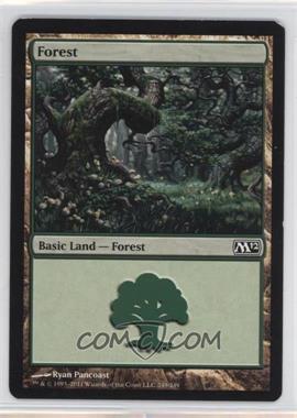 2011 Magic: The Gathering - 2012 Core Set - [Base] #249 - Forest [Noted]