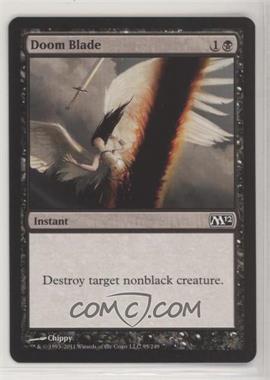 2011 Magic: The Gathering - 2012 Core Set - [Base] #95 - Doom Blade