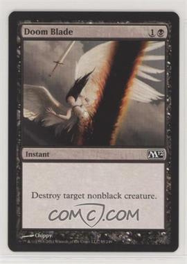 2011 Magic: The Gathering - 2012 Core Set - [Base] #95 - Doom Blade