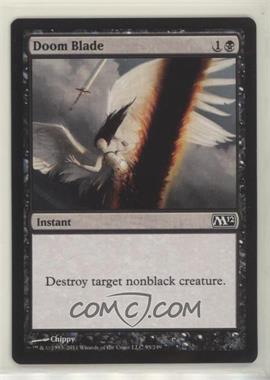 2011 Magic: The Gathering - 2012 Core Set - [Base] #95 - Doom Blade