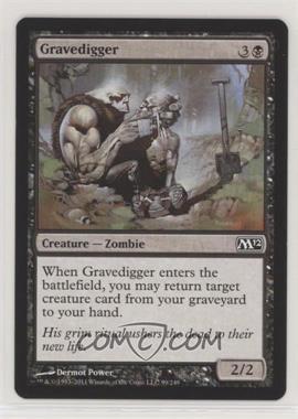 2011 Magic: The Gathering - 2012 Core Set - [Base] #99 - Gravedigger