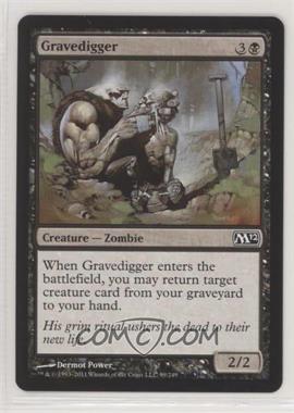 2011 Magic: The Gathering - 2012 Core Set - [Base] #99 - Gravedigger