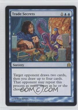 2011 Magic: The Gathering - Commander 2011 - [Base] #64 - Trade Secrets