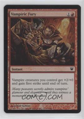 2011 Magic: The Gathering - Innistrad - [Base] - Foil #167 - Vampiric Fury