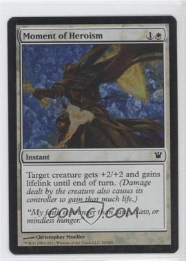 2011 Magic: The Gathering - Innistrad - [Base] - Foil #24 - Moment of Heroism