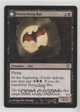 2011 Magic: The Gathering - Innistrad - [Base] #114 - Screeching Bat