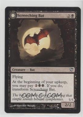 2011 Magic: The Gathering - Innistrad - [Base] #114 - Screeching Bat