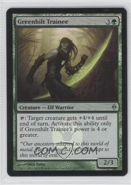 2011 Magic: The Gathering - New Phyrexia - [Base] - Foil #112 - Greenhilt Trainee
