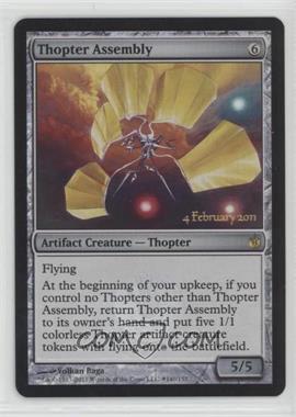 2011 Magic: the Gathering - Mirrodin Besieged - [Base] - Foil #140.2 - Thopter Assembly (Pre Release)