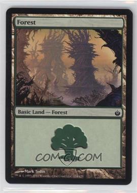 2011 Magic: the Gathering - Mirrodin Besieged - [Base] #154 - Forest [Noted]