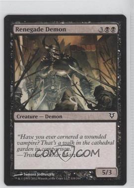 2012 Magic: The Gathering - Avacyn Restored - Booster Pack [Base] #118 - Renegade Demon