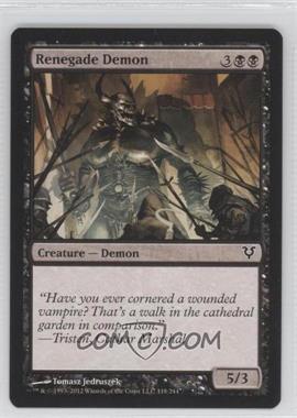 2012 Magic: The Gathering - Avacyn Restored - Booster Pack [Base] #118 - Renegade Demon