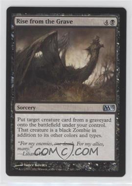 2012 Magic: The Gathering - Core Set: 2013 - Booster Pack [Base] #107 - Rise from the Grave