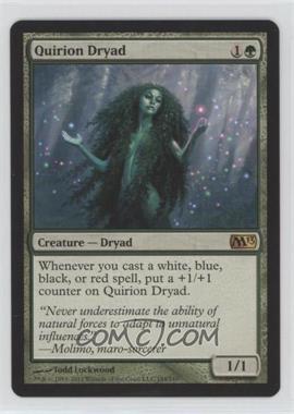 2012 Magic: The Gathering - Core Set: 2013 - Booster Pack [Base] #184 - Quirion Dryad