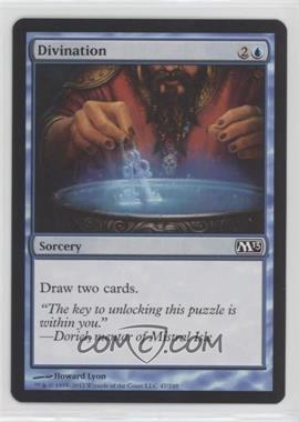 2012 Magic: The Gathering - Core Set: 2013 - Booster Pack [Base] #47 - Divination