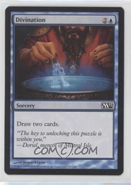 2012 Magic: The Gathering - Core Set: 2013 - Booster Pack [Base] #47 - Divination