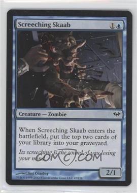 2012 Magic: The Gathering - Dark Ascension - Booster Pack [Base] #47 - Screeching Skaab