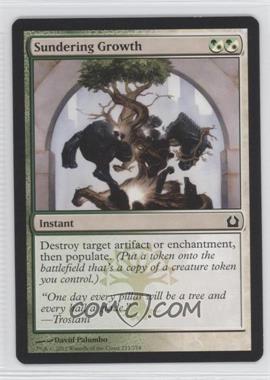 2012 Magic: The Gathering - Return to Ravnica - [Base] #223 - Sundering Growth