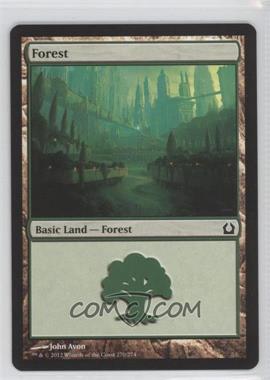 2012 Magic: The Gathering - Return to Ravnica - [Base] #270 - Forest