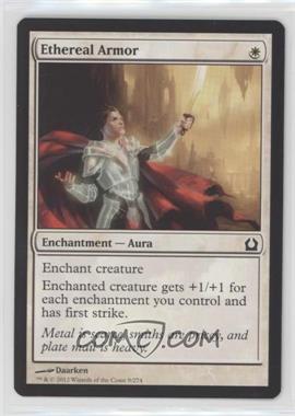 2012 Magic: The Gathering - Return to Ravnica - [Base] #9 - Ethereal Armor