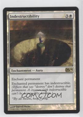 2013 Magic: The Gathering - Core Set: 2014 - Booster Pack [Base] - Foil #23 - Indestructibility