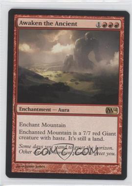 2013 Magic: The Gathering - Core Set: 2014 - Booster Pack [Base] #126 - Awaken the Ancient