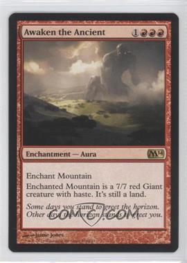 2013 Magic: The Gathering - Core Set: 2014 - Booster Pack [Base] #126 - Awaken the Ancient