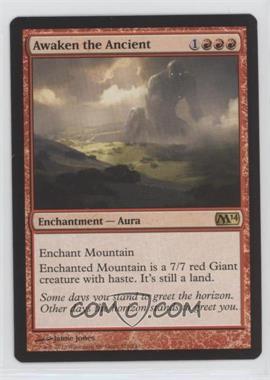 2013 Magic: The Gathering - Core Set: 2014 - Booster Pack [Base] #126 - Awaken the Ancient