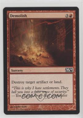 2013 Magic: The Gathering - Core Set: 2014 - Booster Pack [Base] #136 - Demolish