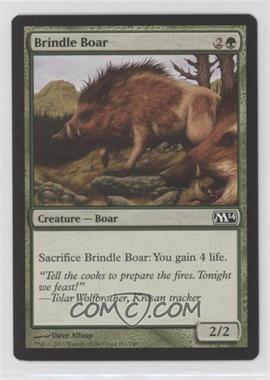 2013 Magic: The Gathering - Core Set: 2014 - Booster Pack [Base] #167 - Brindle Boar