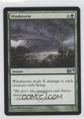 2013 Magic: The Gathering - Core Set: 2014 - Booster Pack [Base] #201 - Windstorm