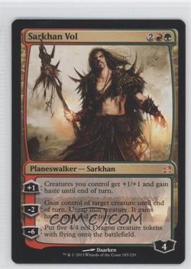 2013 Magic: The Gathering - Modern Masters - Booster Pack Compilation Set #183 - Sarkhan Vol